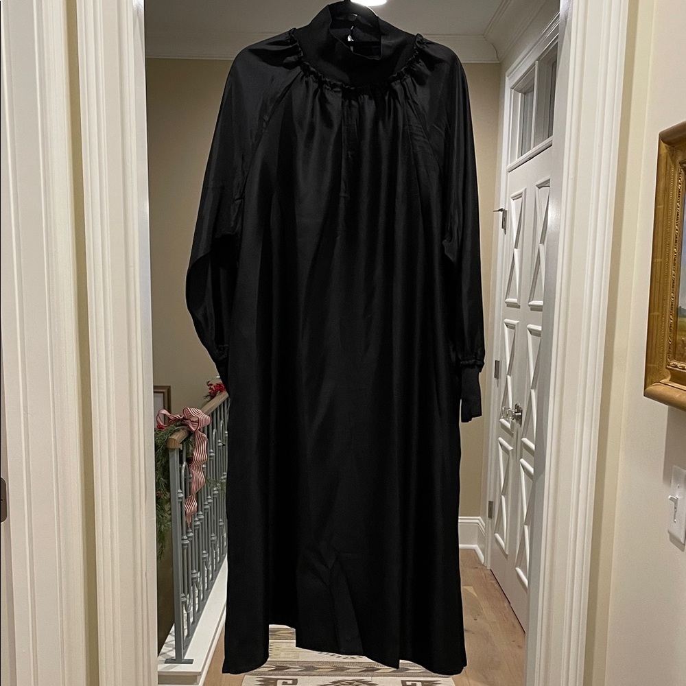 Elkazhu Black maxi Dress (bw)